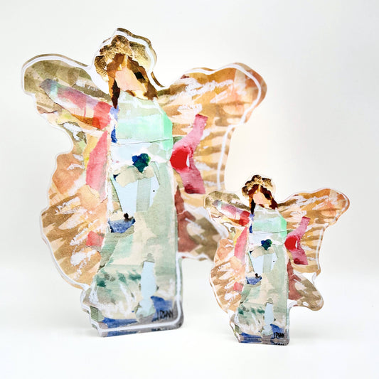 Lauren Dunn - NONNIE ACRYLIC ANGEL BITTY, GLORY COLLECTION