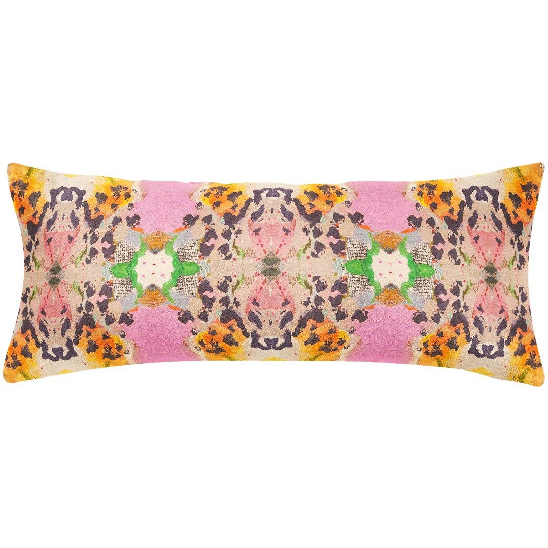 Laura Park Designs - Tiger Lily Decorative Pillow: 22” x 22” Throw Pillow