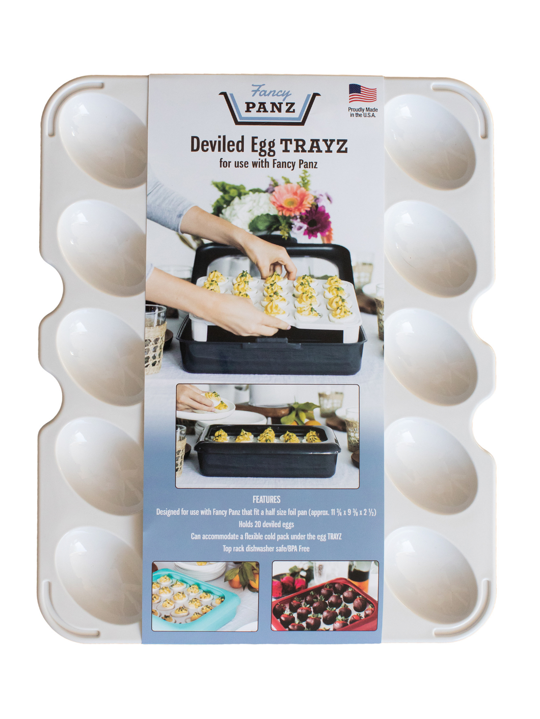 Fancy Panz - Deviled Egg Trayz Insert for Fancy Panz